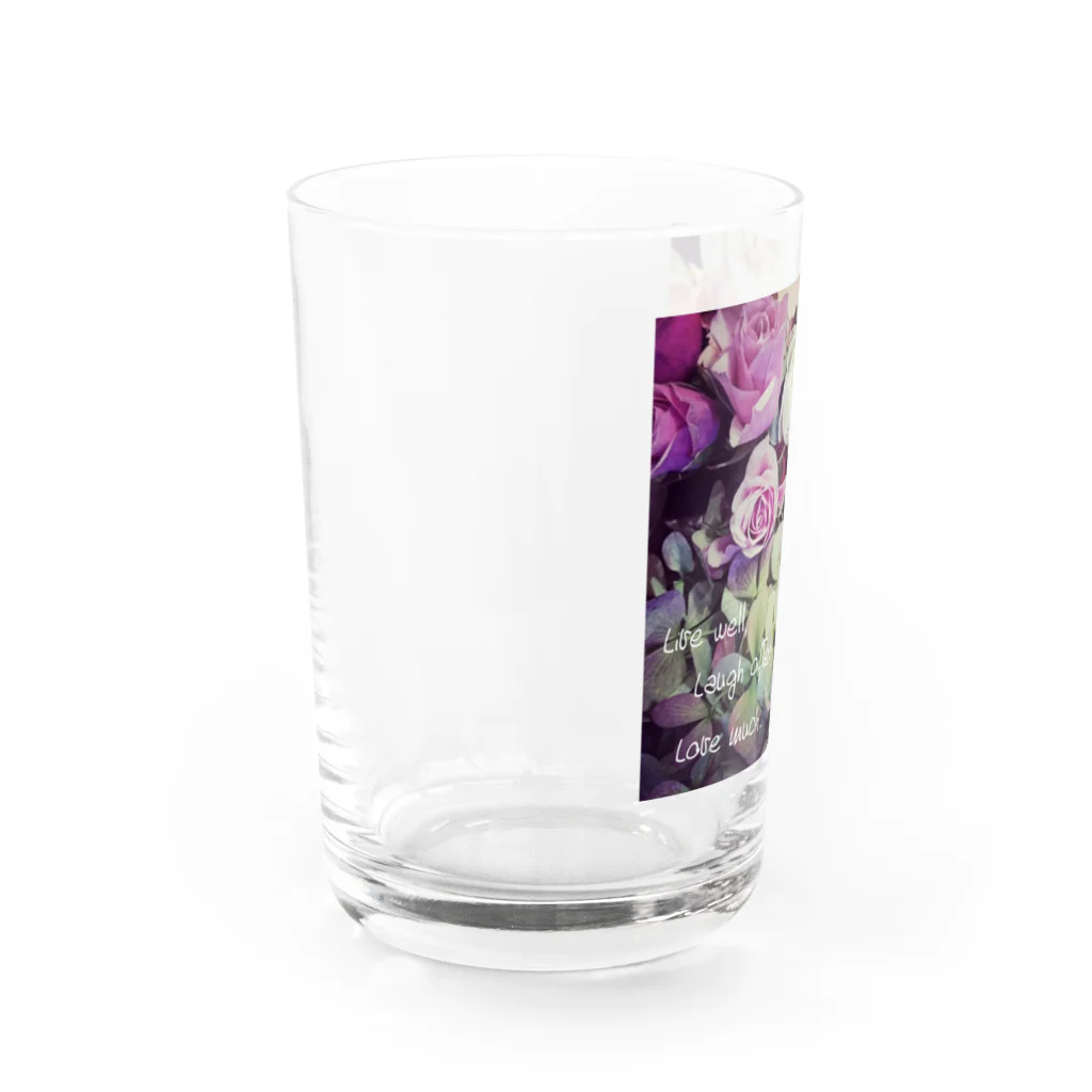 chioriの花束💐 Water Glass :left