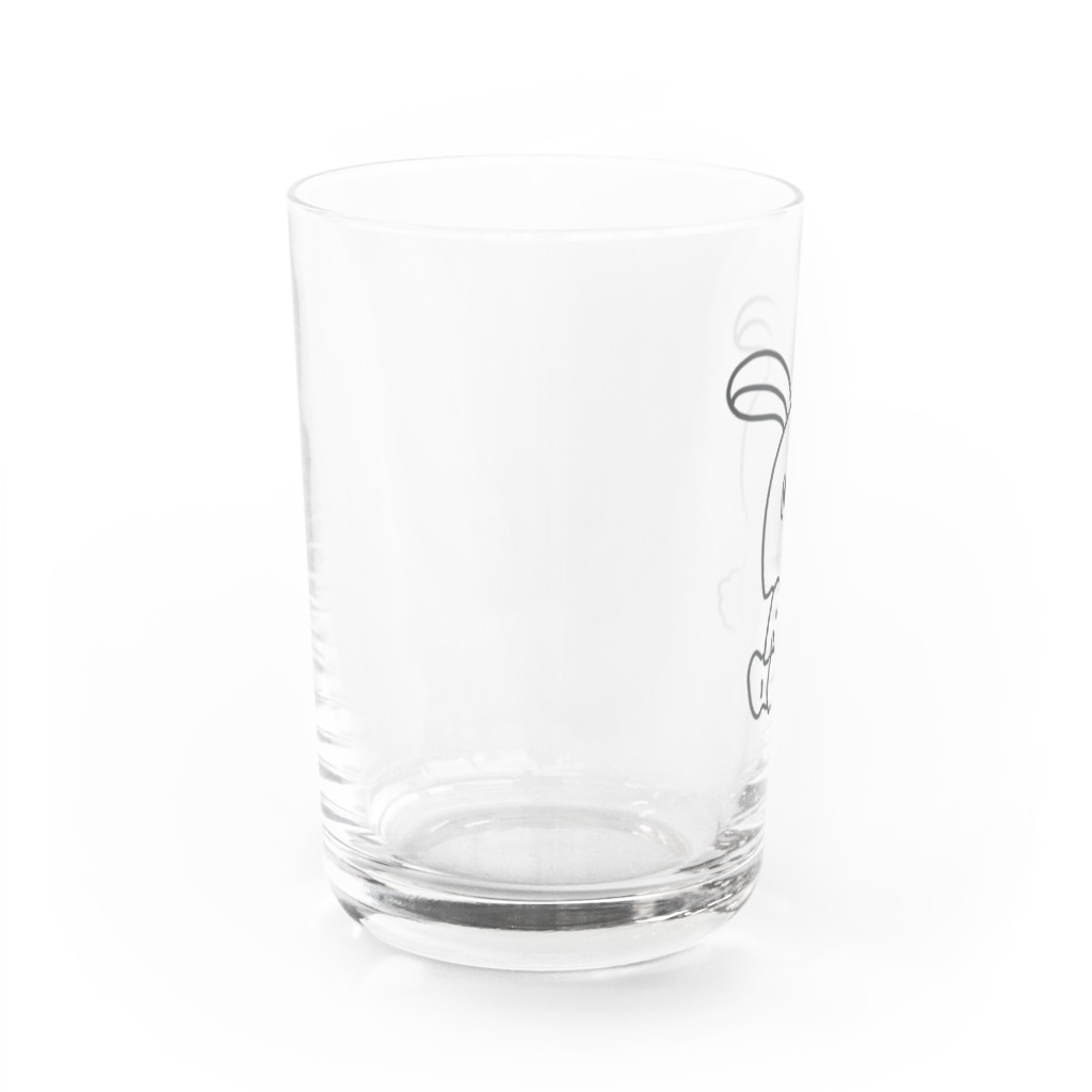 おちえるーむのシャイうさぎ Water Glass :left