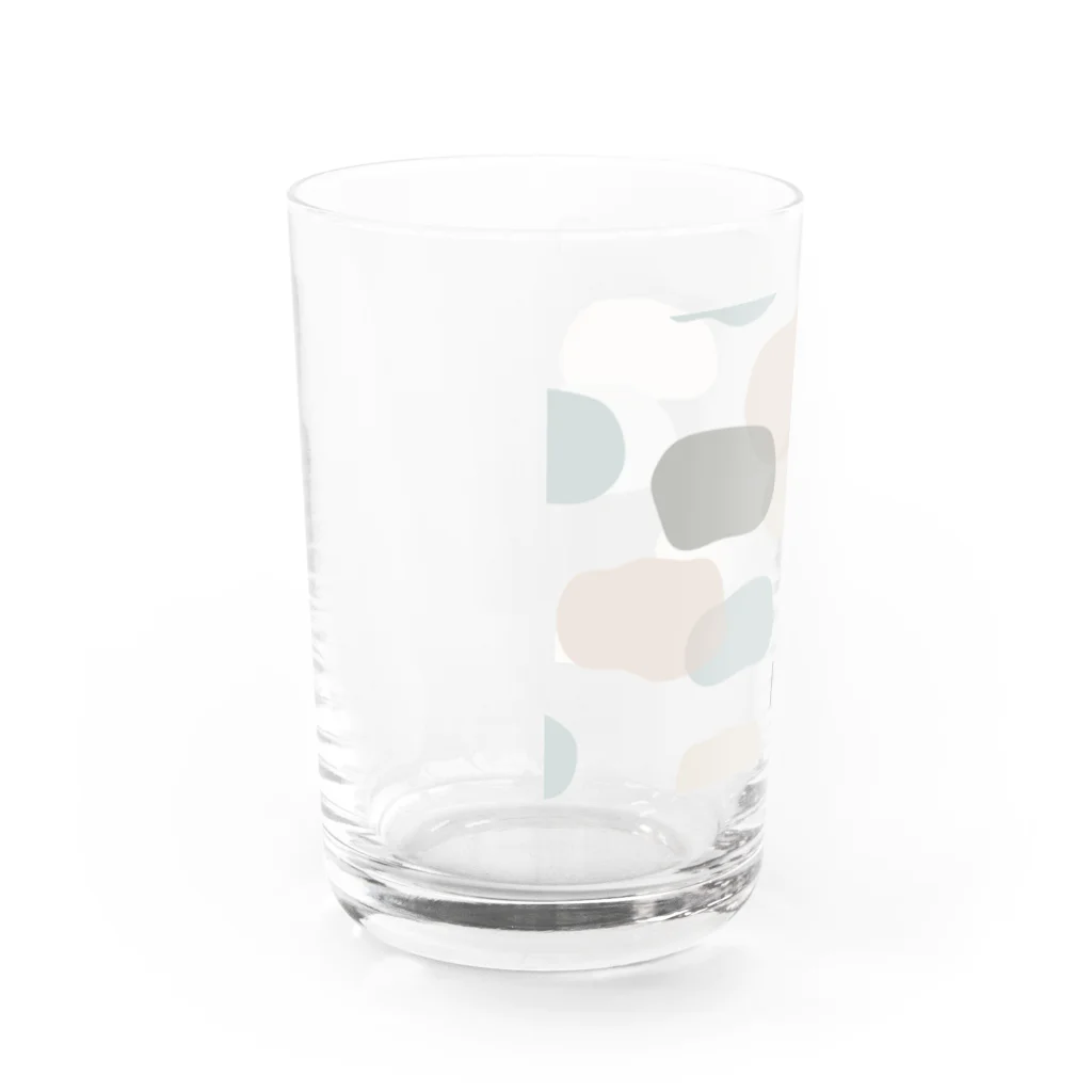 yugoro5の配色　まだら模様 Water Glass :left