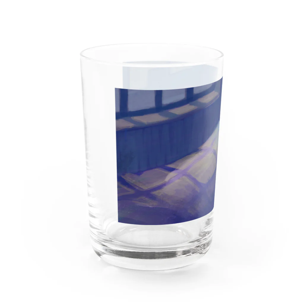 とろろごはんのねむれない夜 Water Glass :left