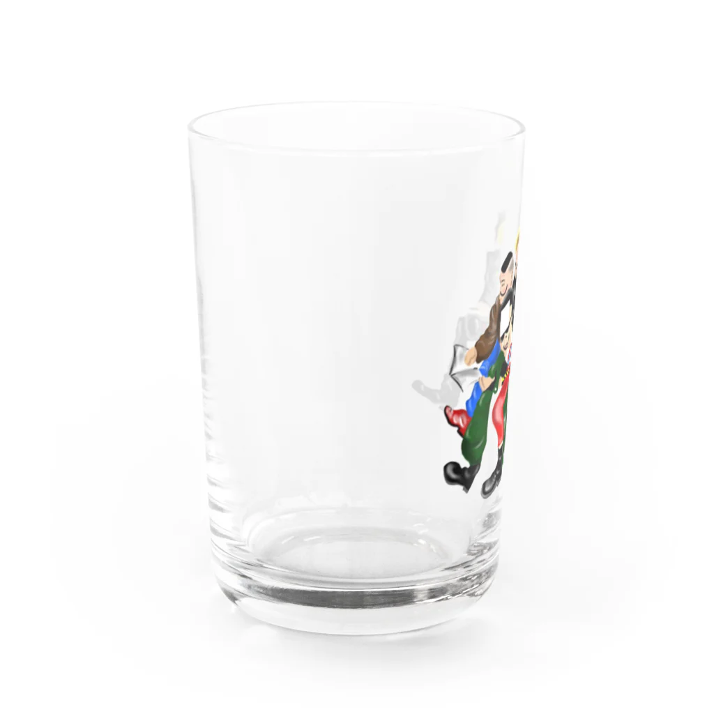 hondasaraのパンクロック Water Glass :left