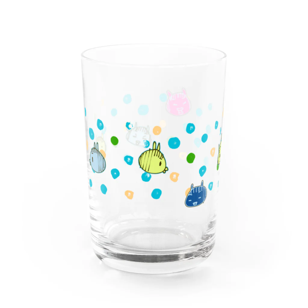 ウチノコノニワのニセアヒルサマー Water Glass :left