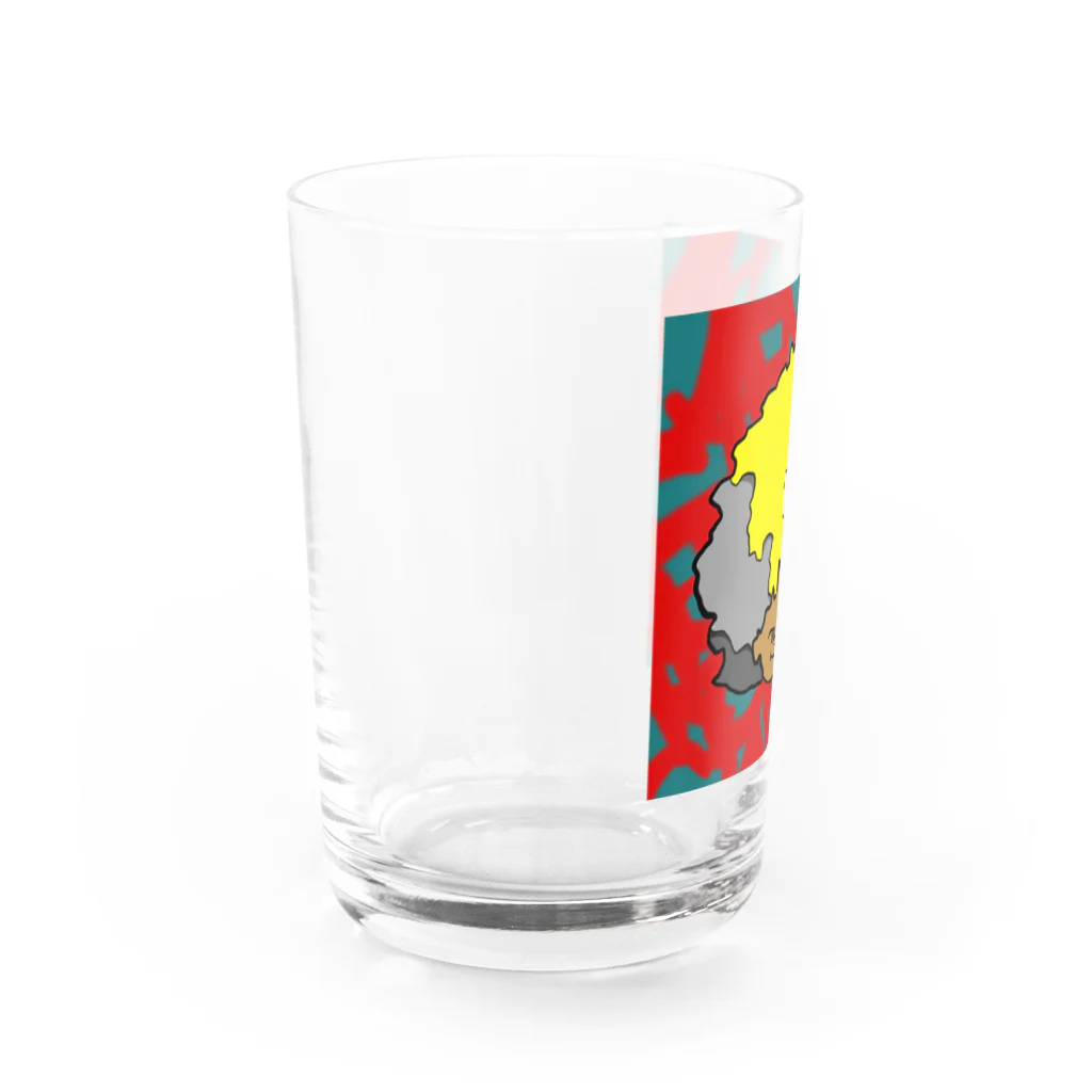 koooheiiのafro boy Water Glass :left