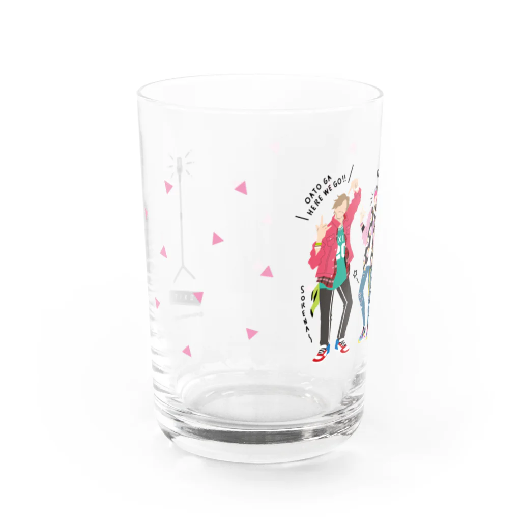 よしもと芸人オフィシャルショップのzakkaYOSHIMOTO　EXIT Water Glass :left