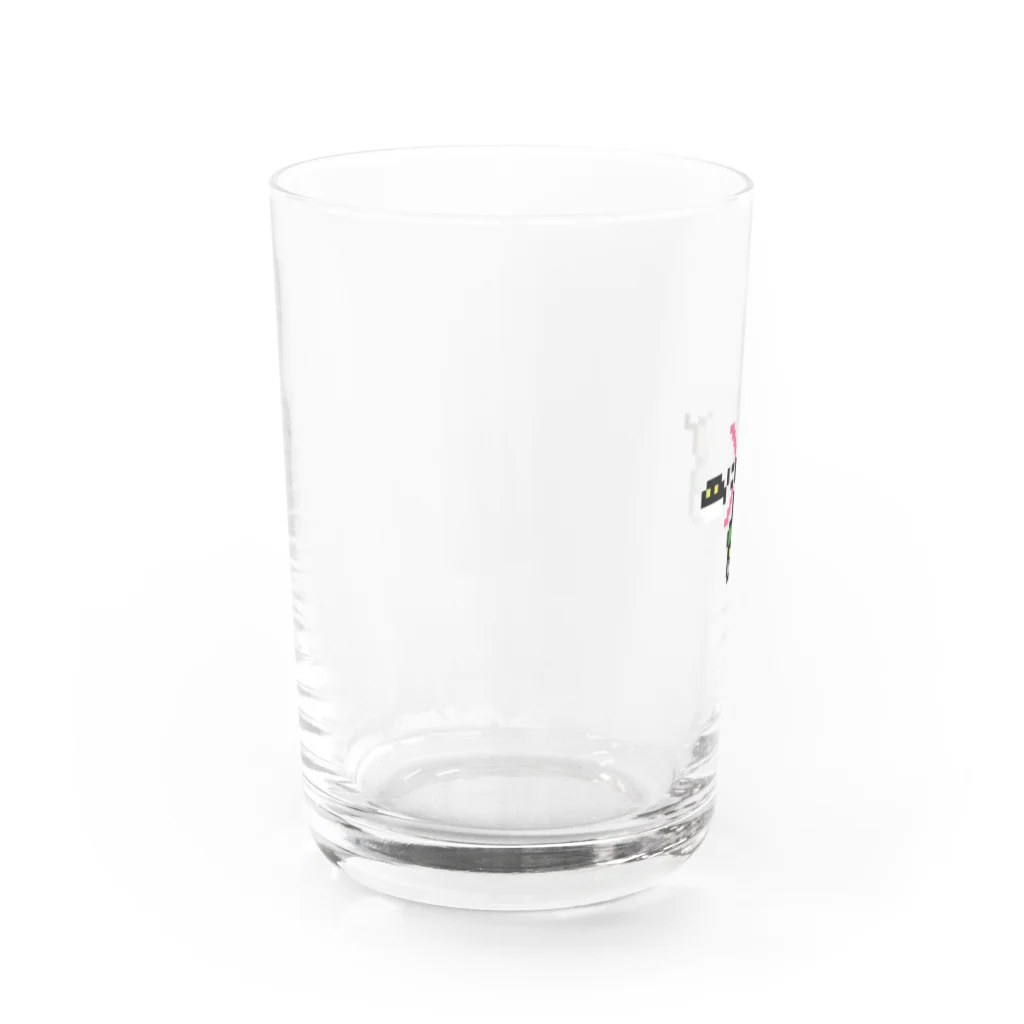 【ドット絵】ネコブレ商店のカエルパンツァー Water Glass :left