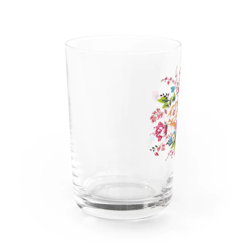thubame_doの台湾花様  Water Glass :left