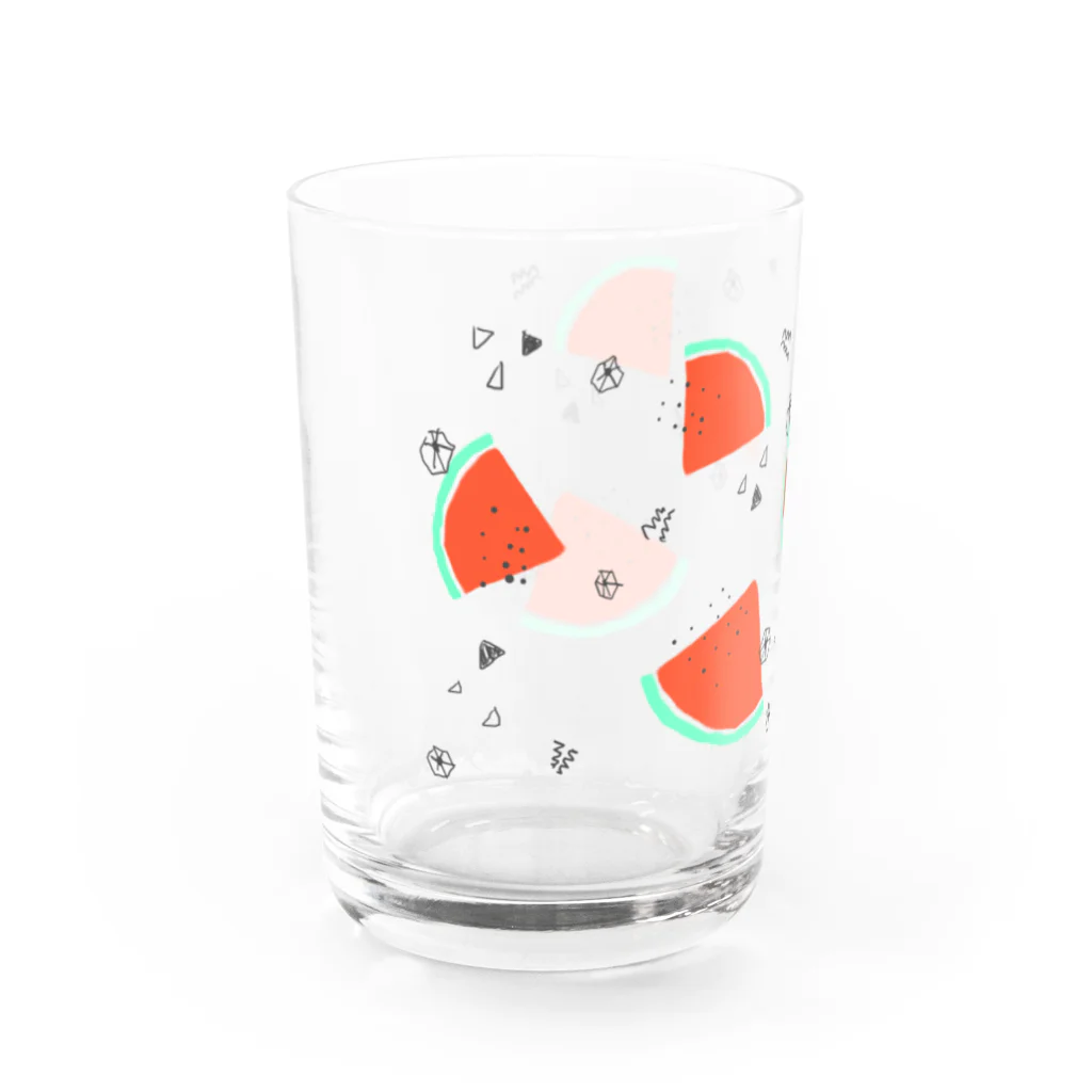 Miiのすいすいすいか🍉 Water Glass :left