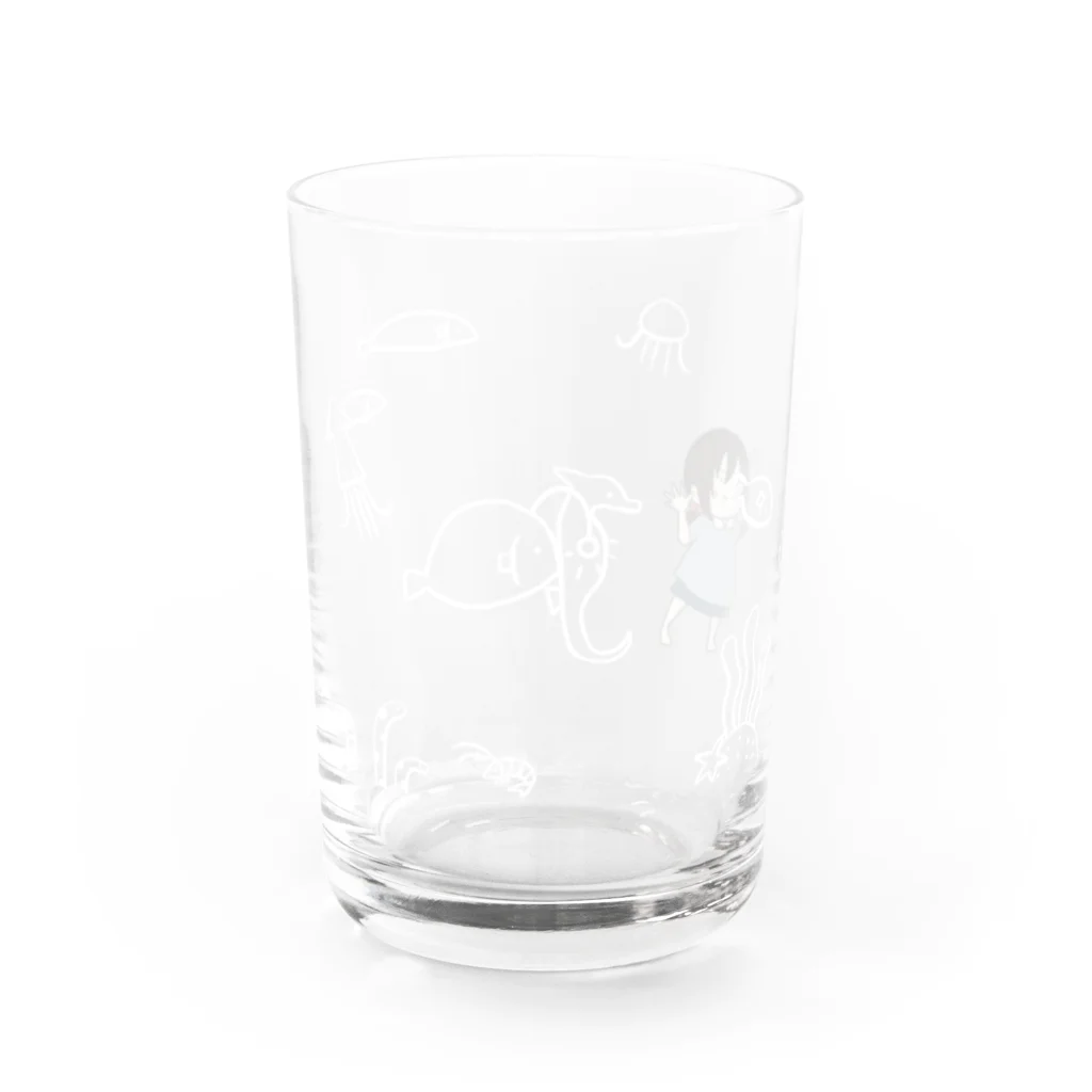 はるまじろのうみのなか Water Glass :left