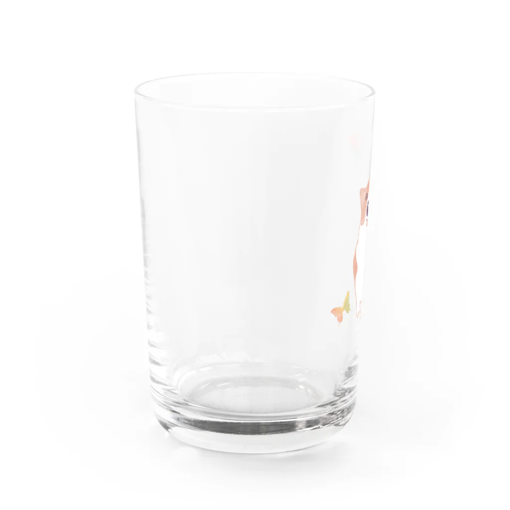 コヌイのアトリエのコーギー犬のナナVOL.3 Water Glass :left