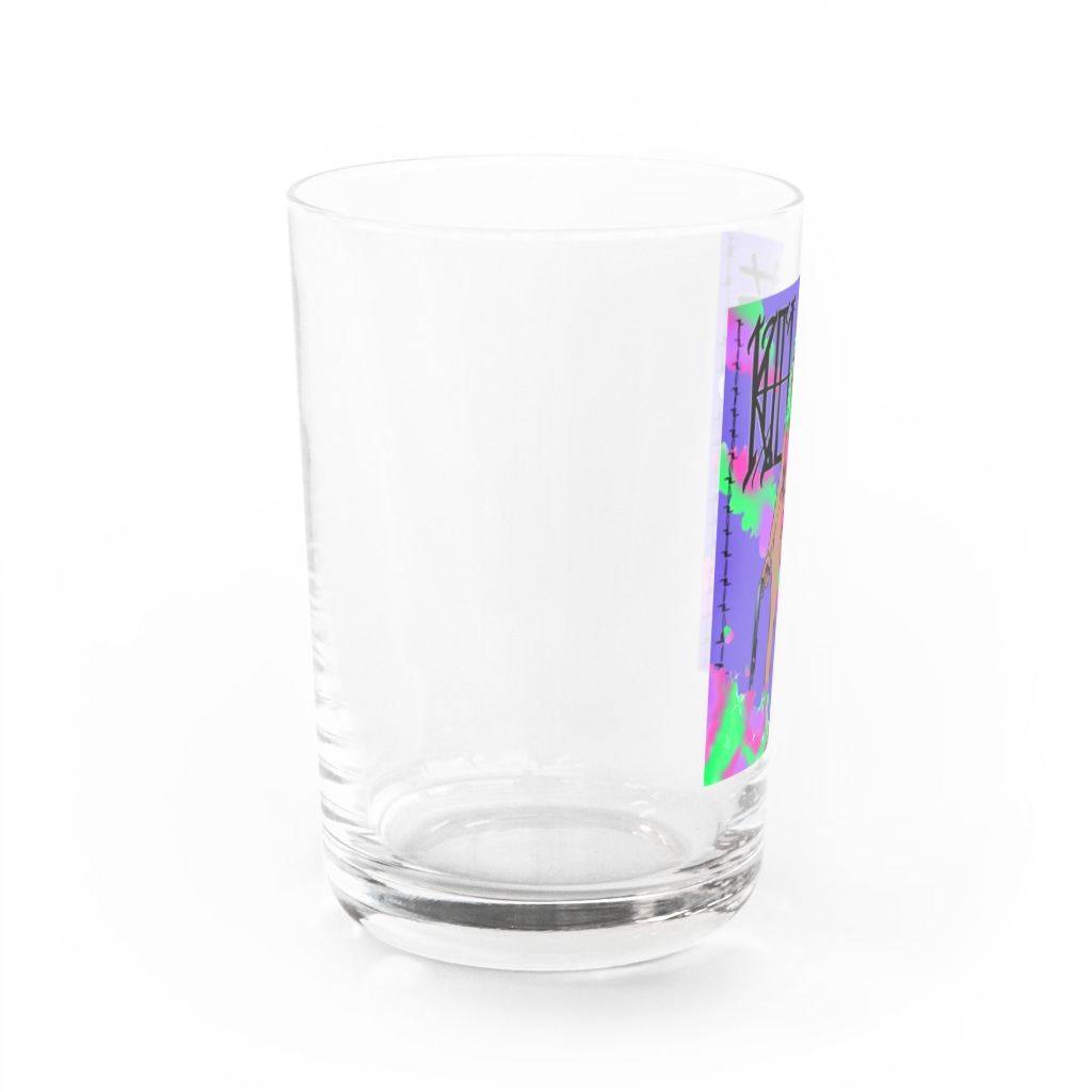 上様のKILL THE 菌　グラス Water Glass :left