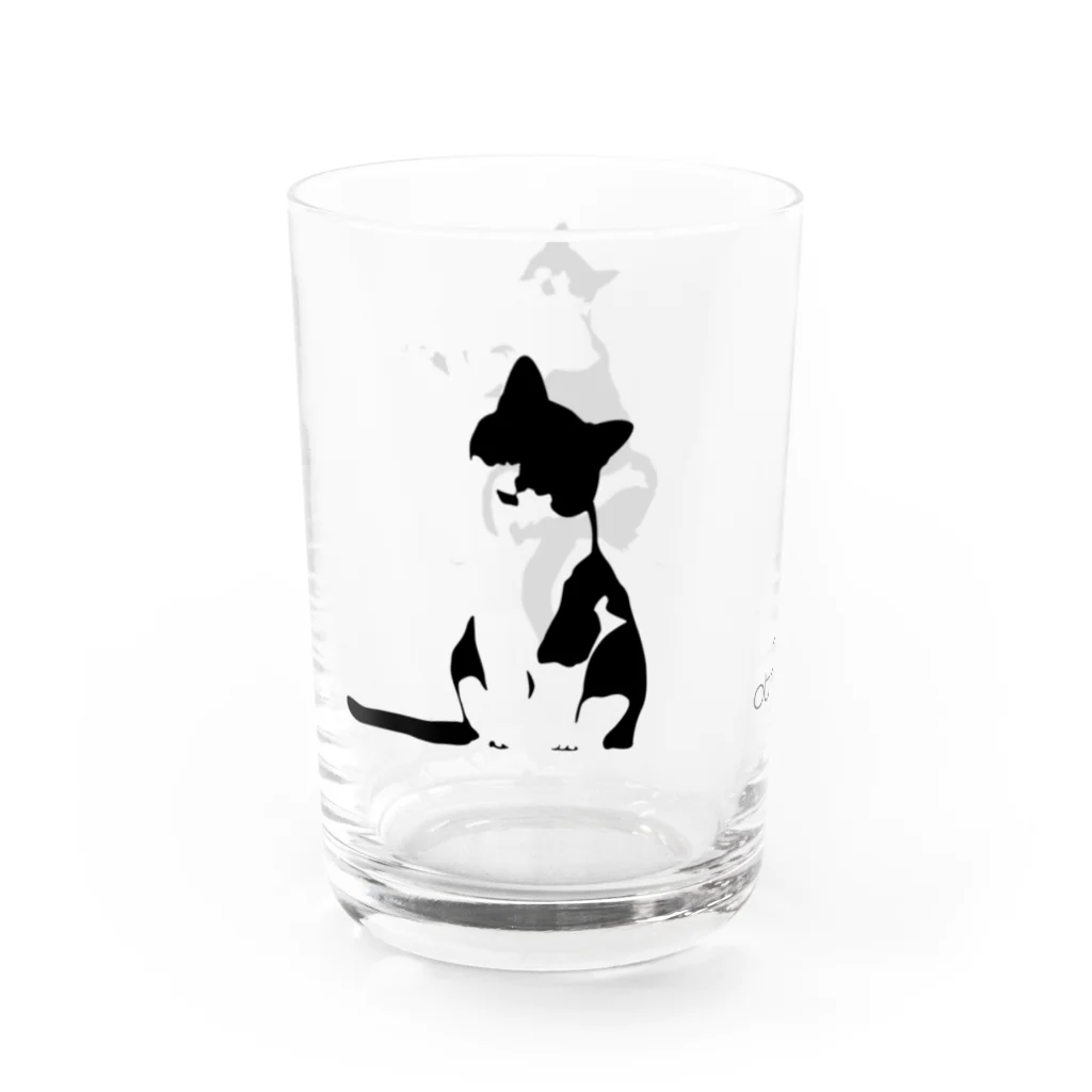 オセロ ⚫️⚪️ Othelloのオセロのミルクglass Water Glass :left