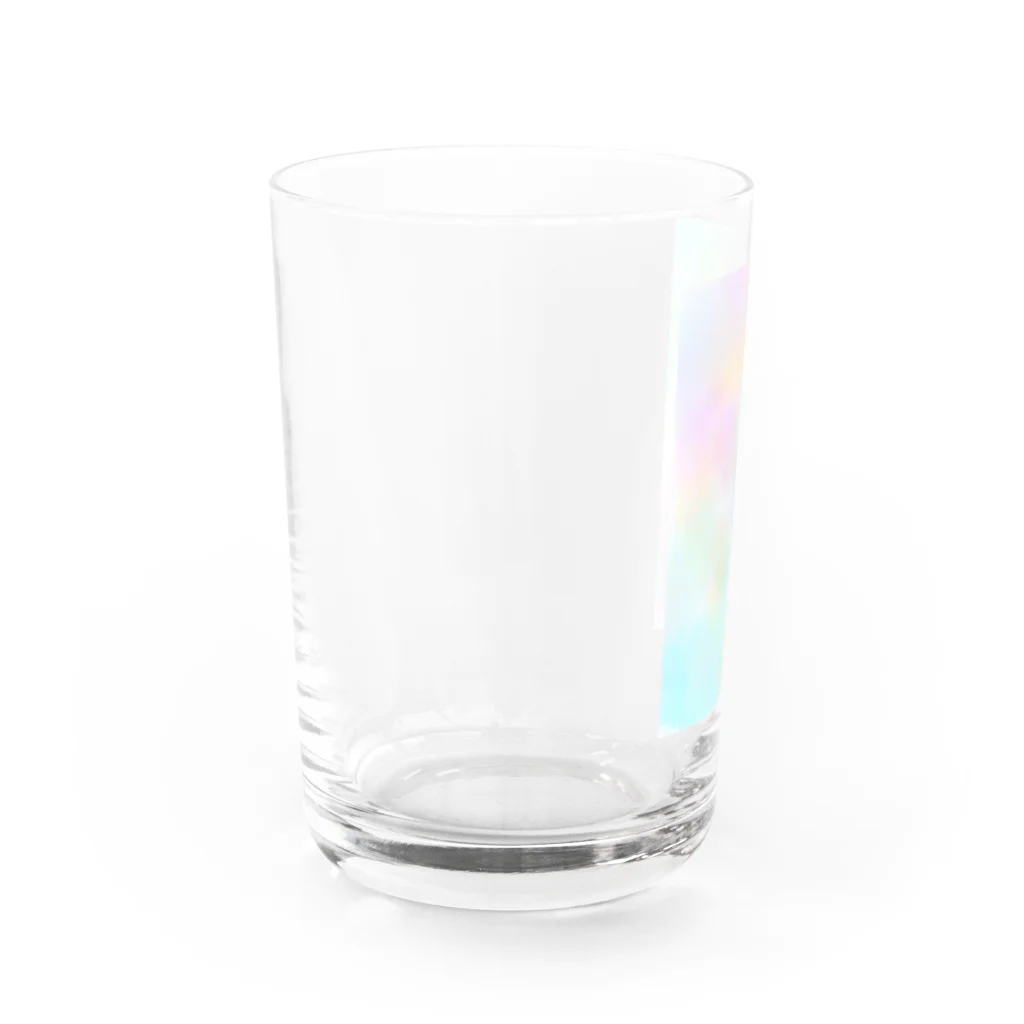 ふわり＊曼荼羅アートの fairy Water Glass :left