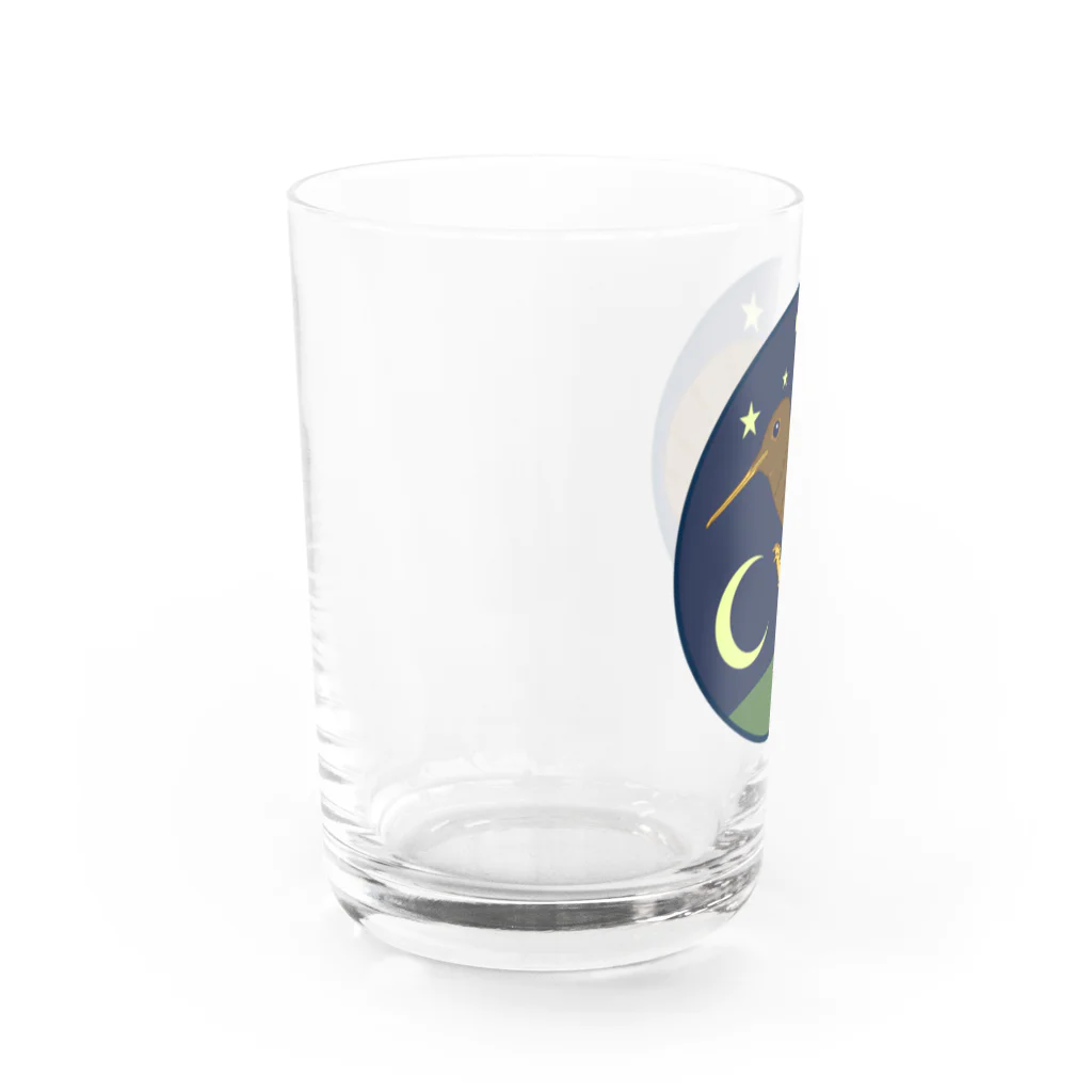 コザクラデザイン ショップのスペースキウイ Water Glass :left