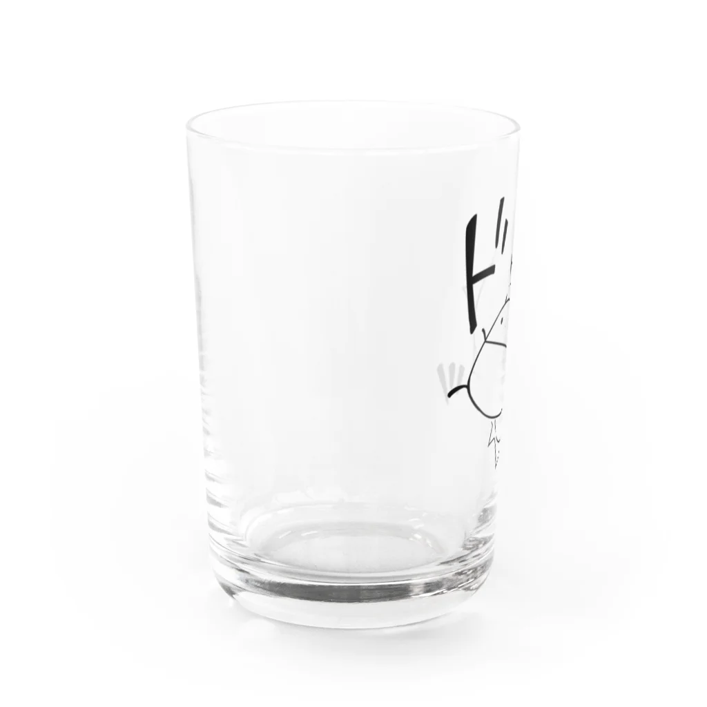 うさやのアクティブに限界突破するパンダ Water Glass :left