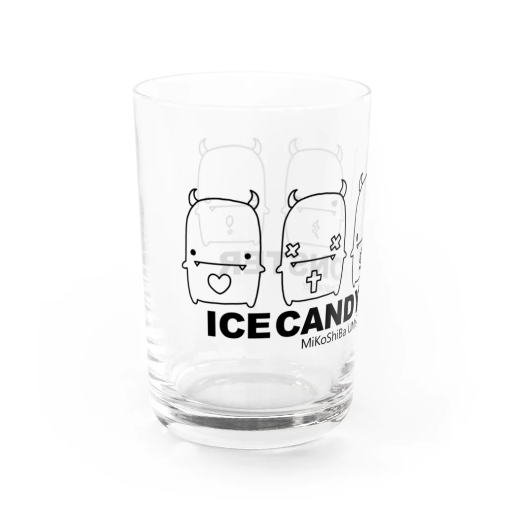 ICE CANDY MONSTERのICE CANDY MONSTER White ver. Water Glass :left