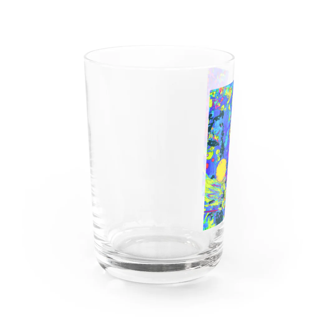 黄金桃と猫の腐食した世界で Water Glass :left