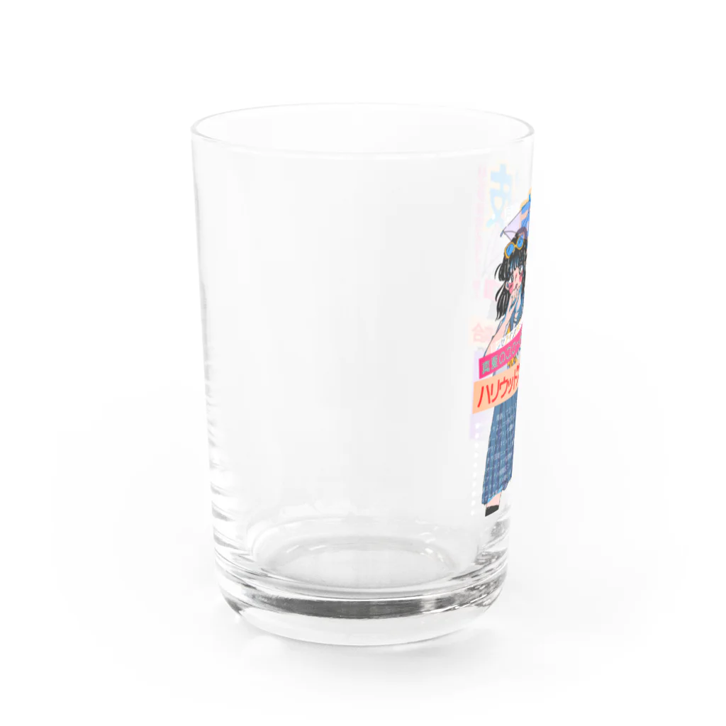 ぷんつくりーの80's 雑誌風 Water Glass :left