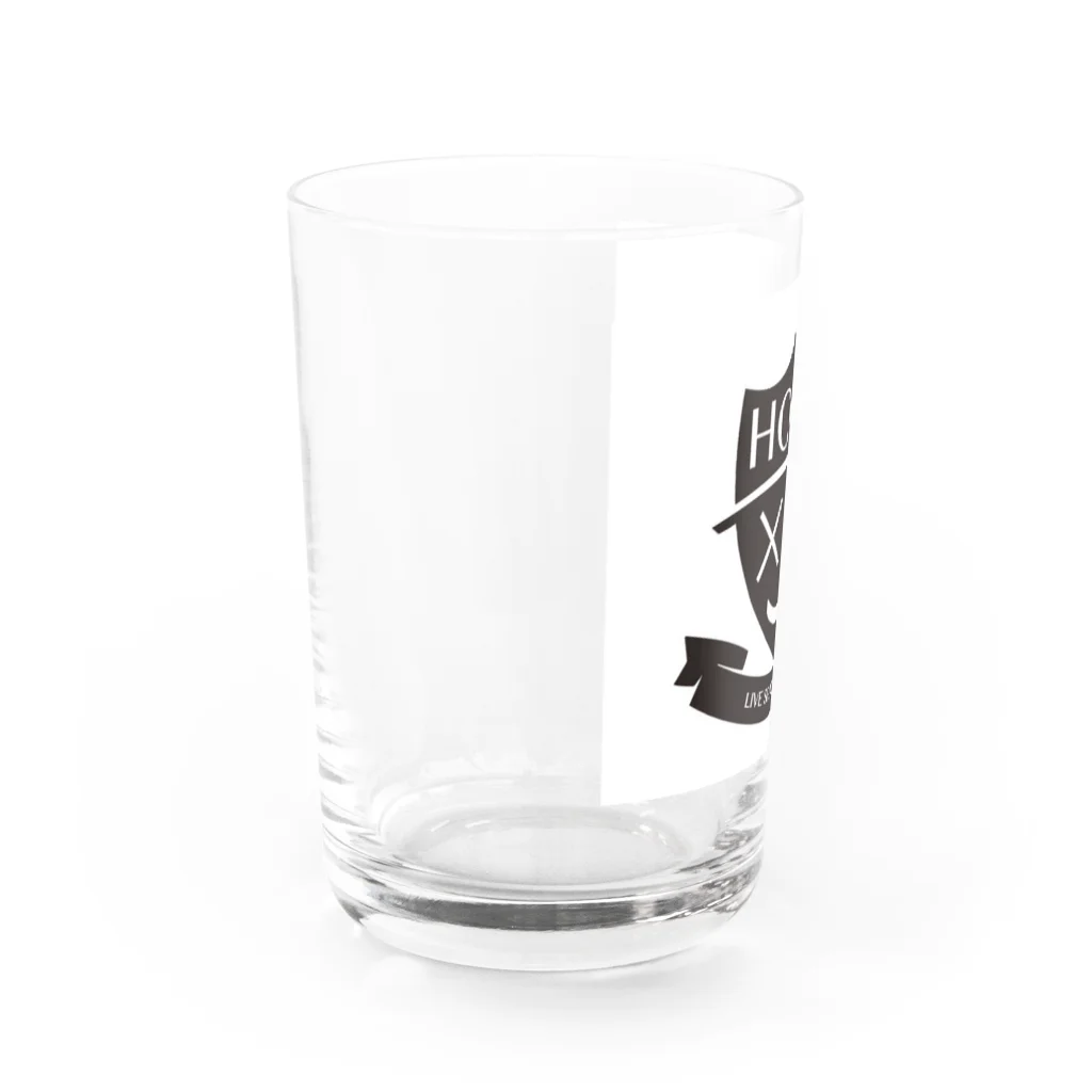 Livespace_HOMEの心斎橋HOME ロゴグッズ Water Glass :left