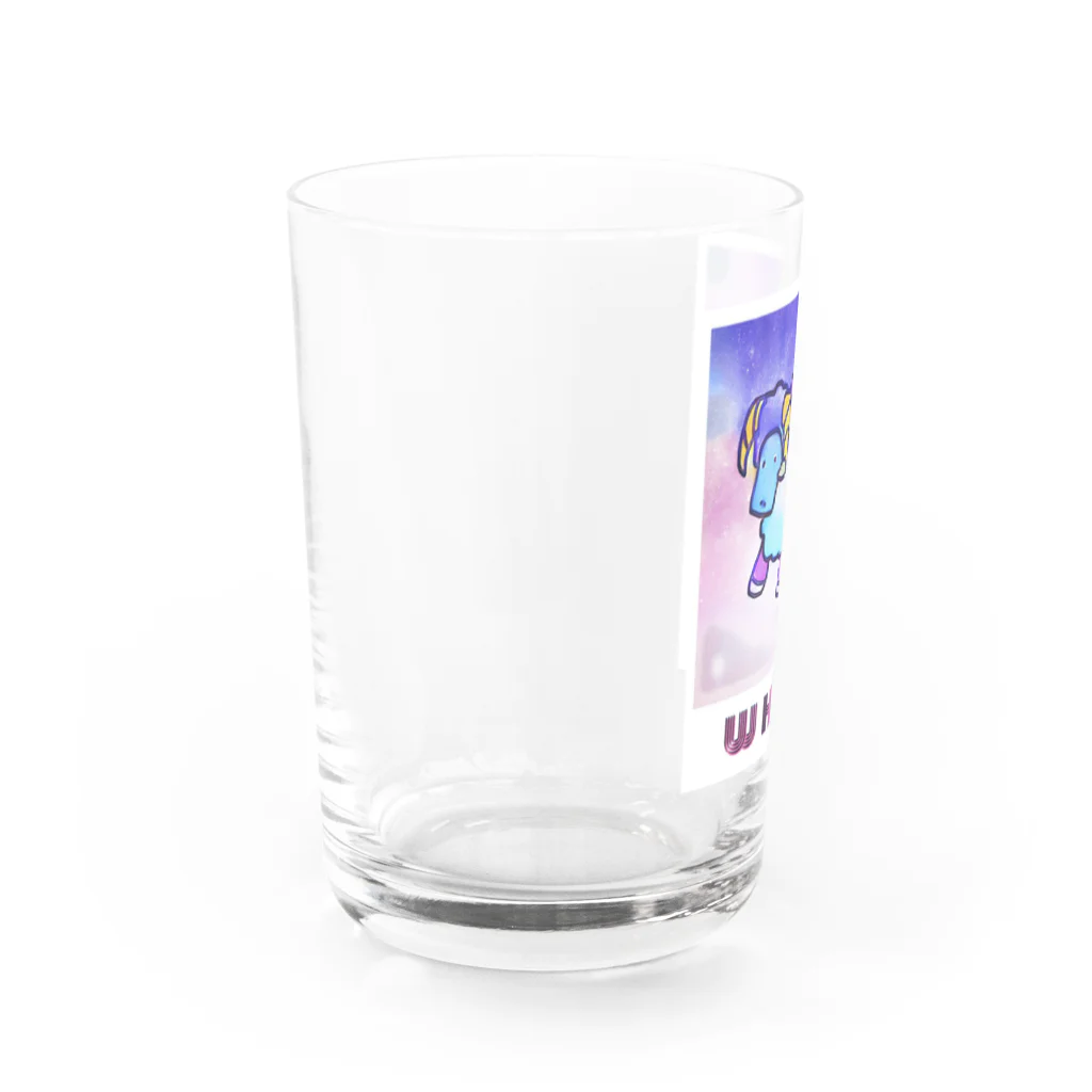 POGSのスペースひつじWHOO Water Glass :left