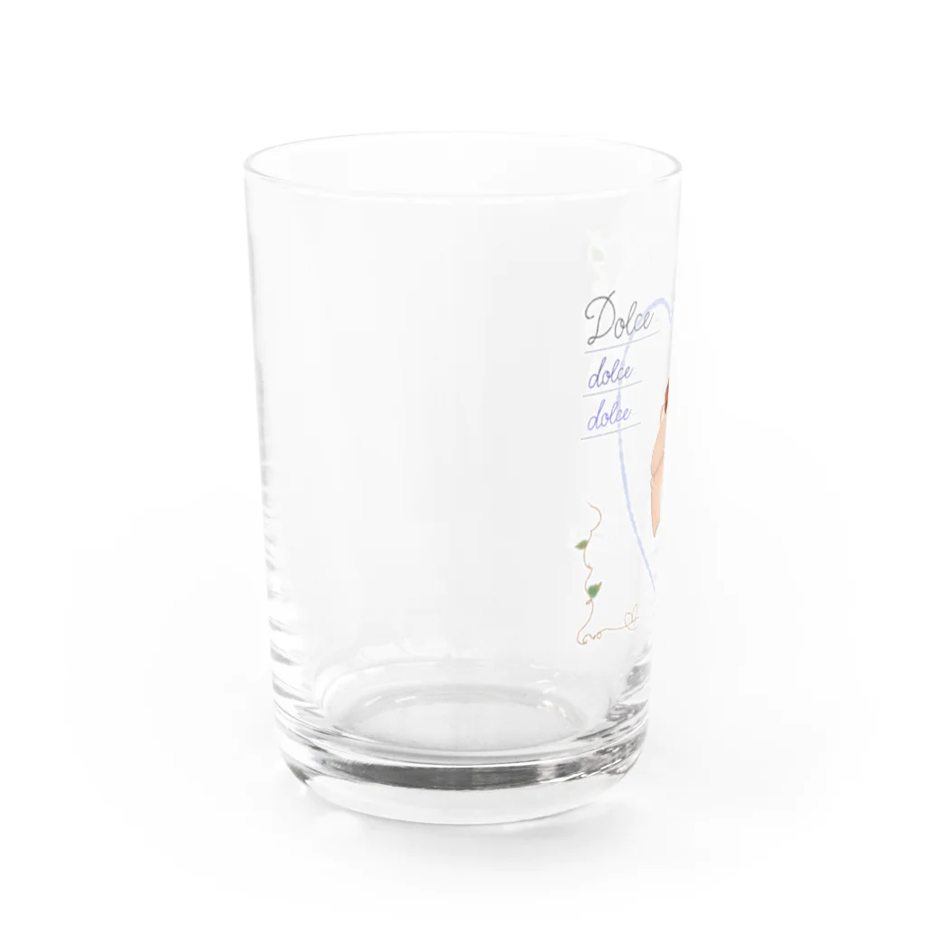 どるちぇ＊うさぎの【グラス】《２》＊ふわあま*どるちぇべあ＊ Water Glass :left