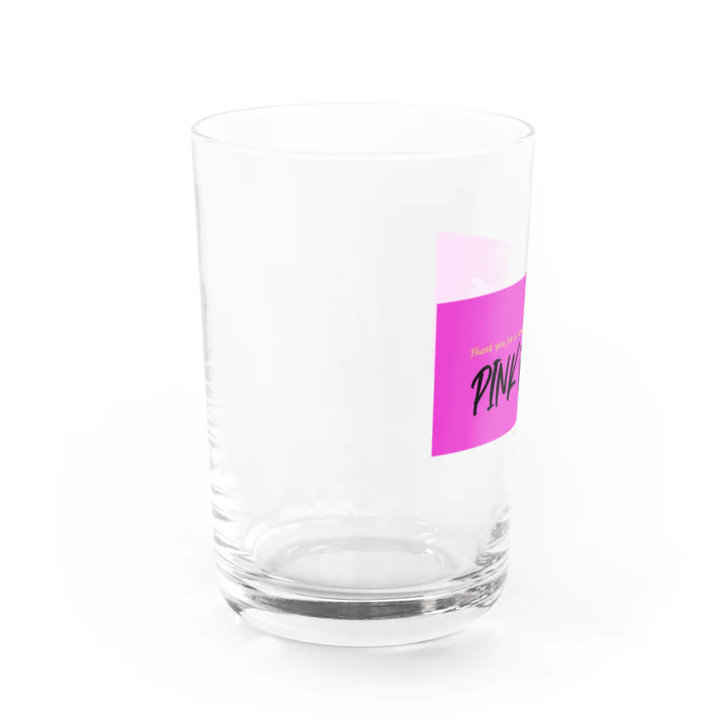 【Pink Rine】の【Pink Rine】オリジナル Water Glass :left