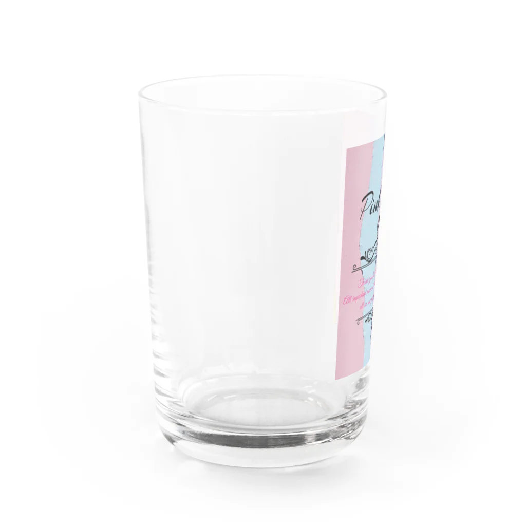 【Pink Rine】の【Pink Rine】オリジナル Water Glass :left