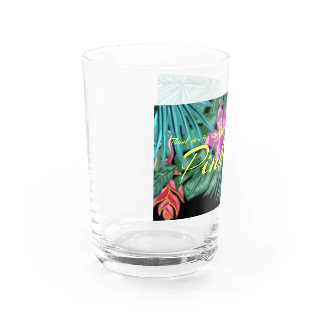 【Pink Rine】の【Pink Rine】オリジナル Water Glass :left