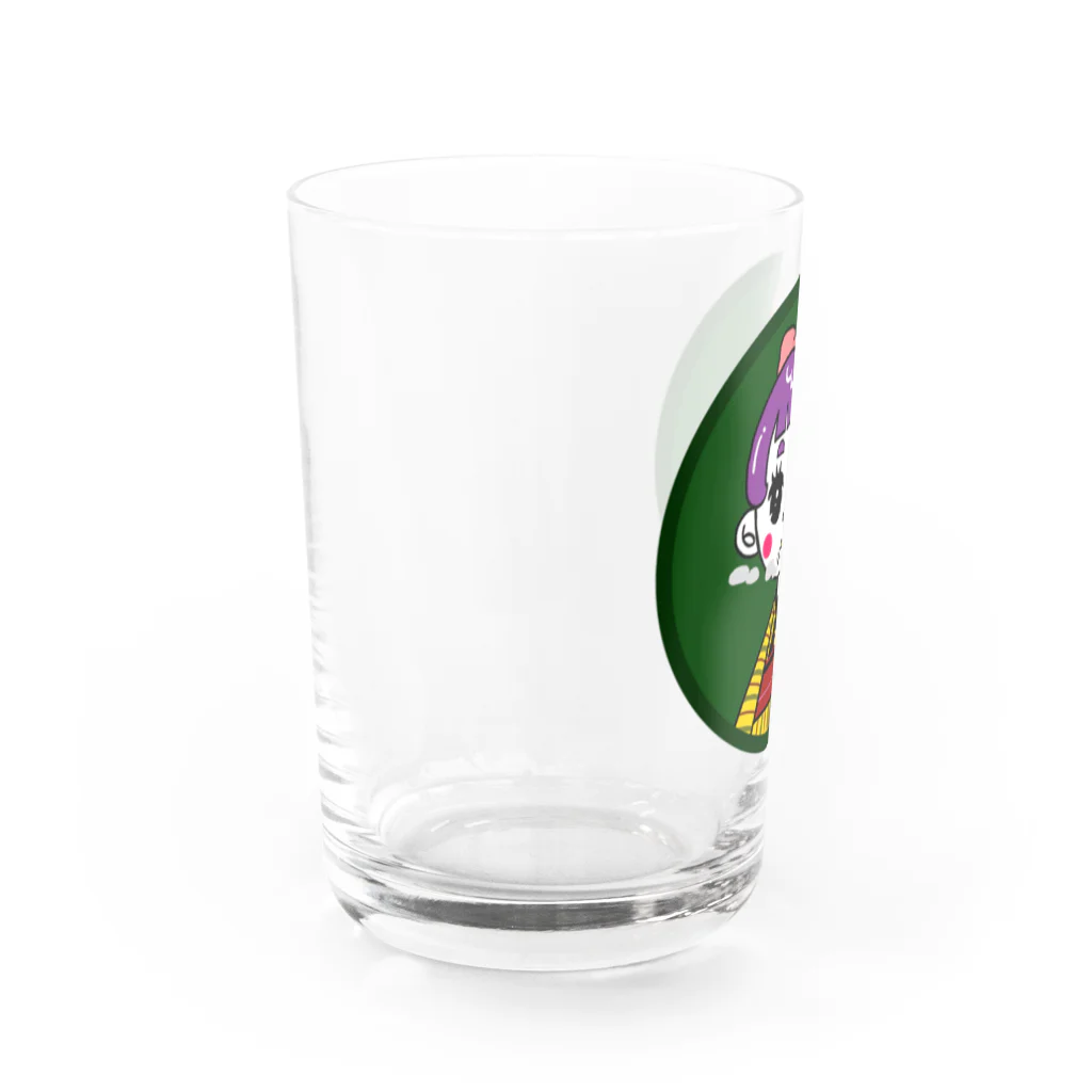 麿まろ / maro maroの大正ロマン タバコと町娘 Water Glass :left