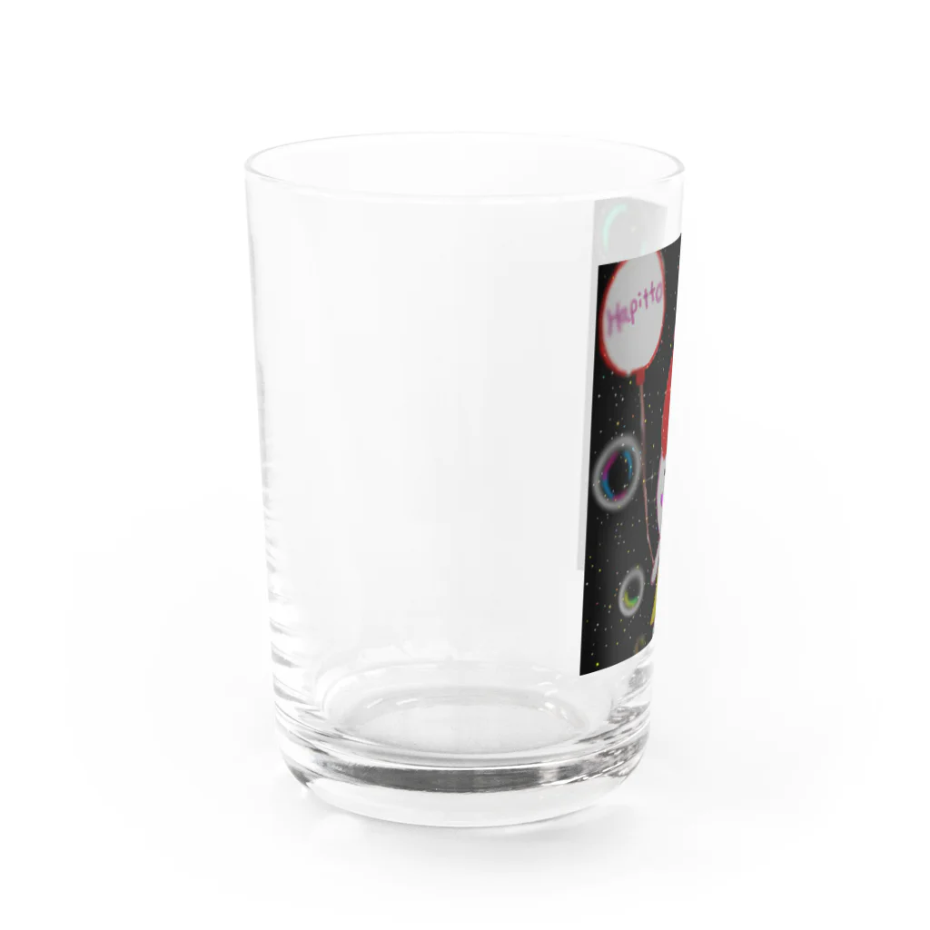 aikuのはぴっとちゃん Water Glass :left