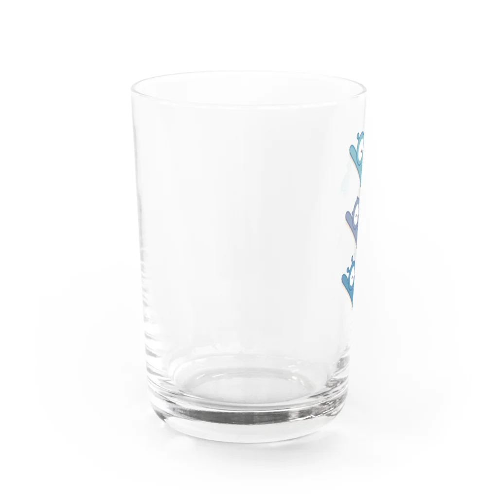 azuzuzuの宇宙にいくねこ Water Glass :left