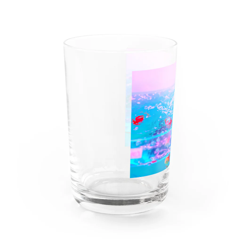 NEON LIGHT STARSの透明金魚 Water Glass :left