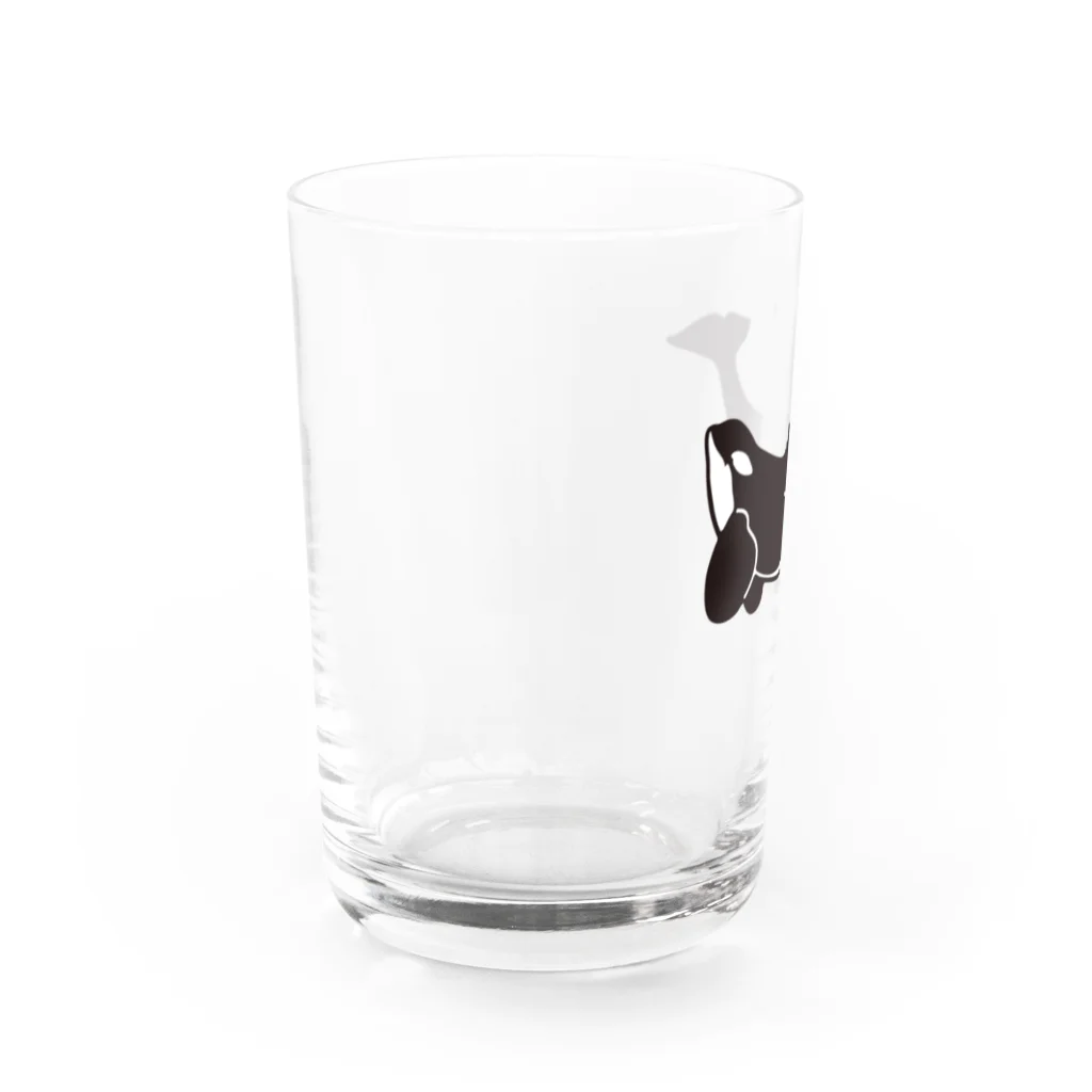 クジラの雑貨屋さん。のシャチ・グラス Water Glass :left