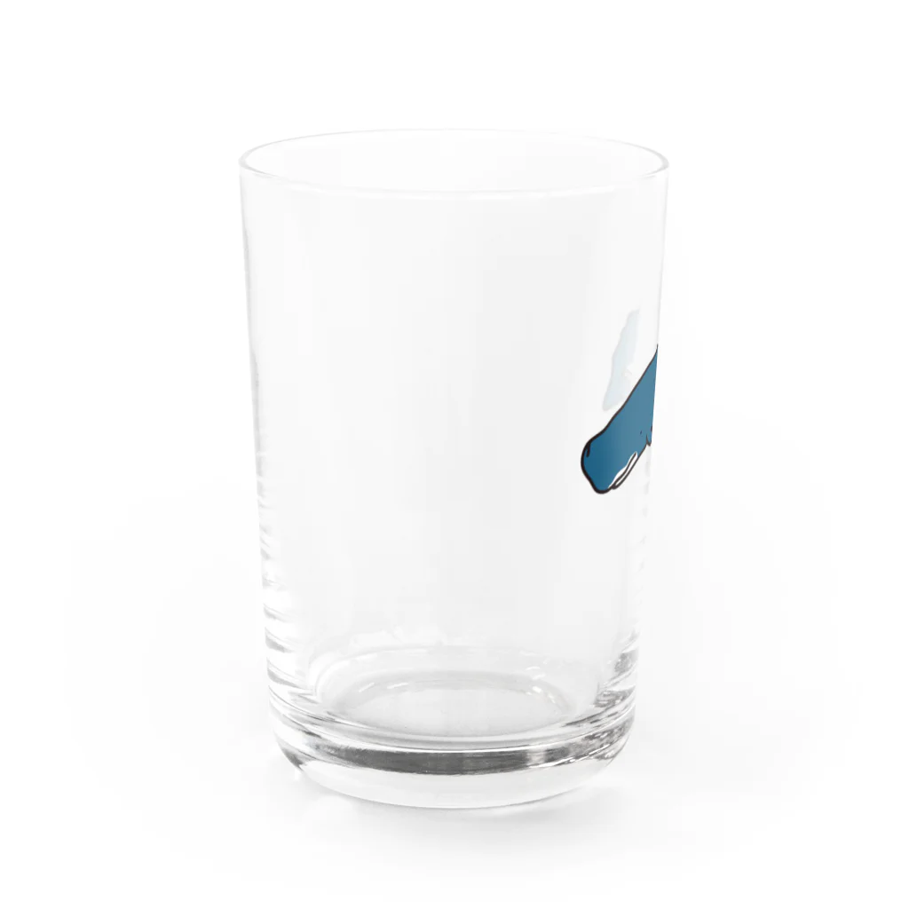 クジラの雑貨屋さん。のマッコクジラ・グラス Water Glass :left