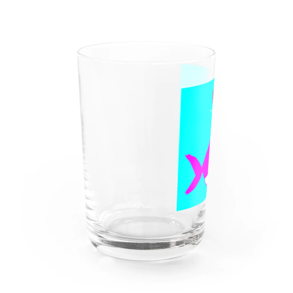 あげぱのくじらぶ Water Glass :left