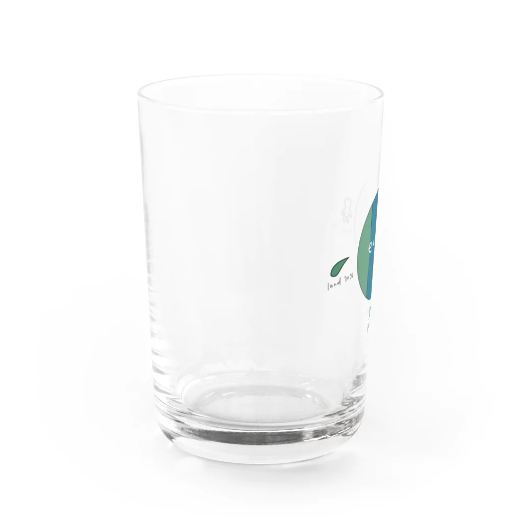 10o'clockのhuman trash Water Glass :left