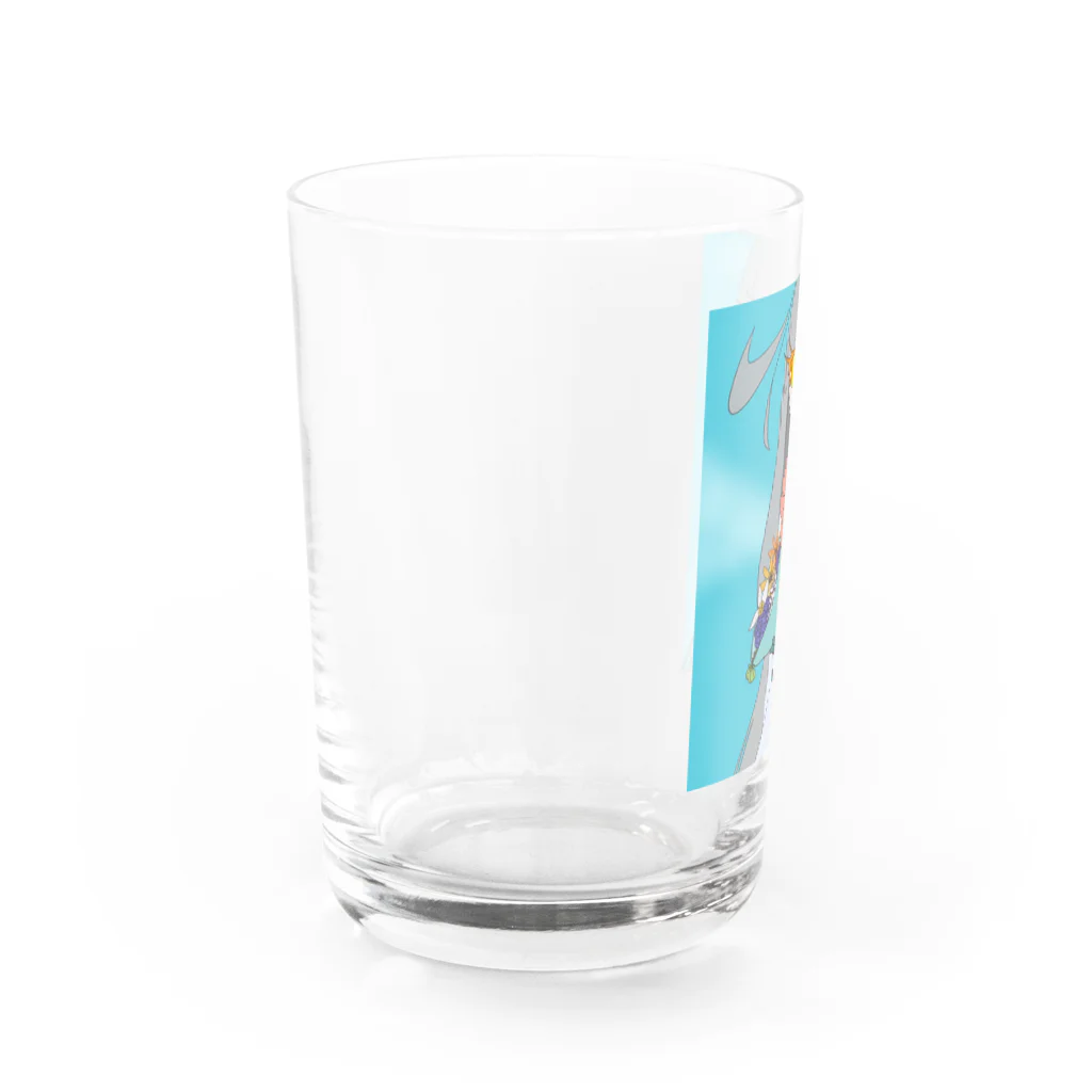 夏杞のタールちゃん Water Glass :left