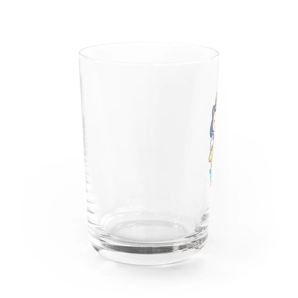 しろうめ庵ノSUZURIさんのトイレと神様ミズハさん Water Glass :left