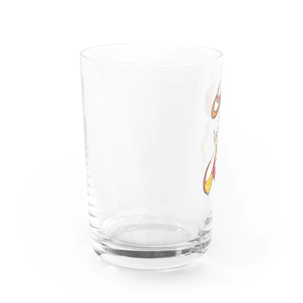 しろうめ庵ノSUZURIさんのパプリカさん Water Glass :left