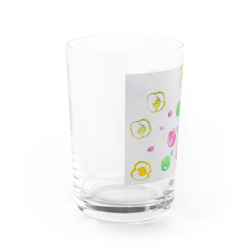 キキの店のキキのお野菜スタンプ Water Glass :left