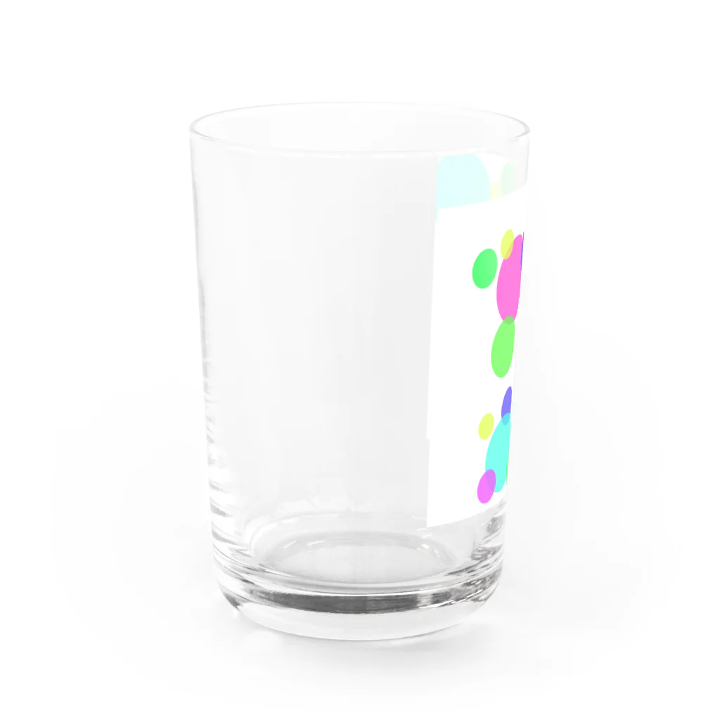 serena000の色ドット Water Glass :left