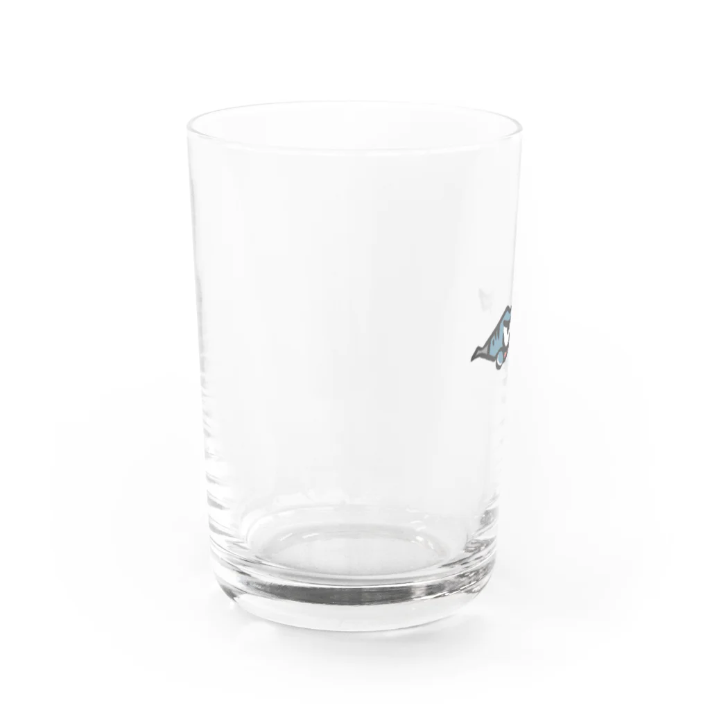 tossysenpaiの岩の隙間からコザメちゃん Water Glass :left