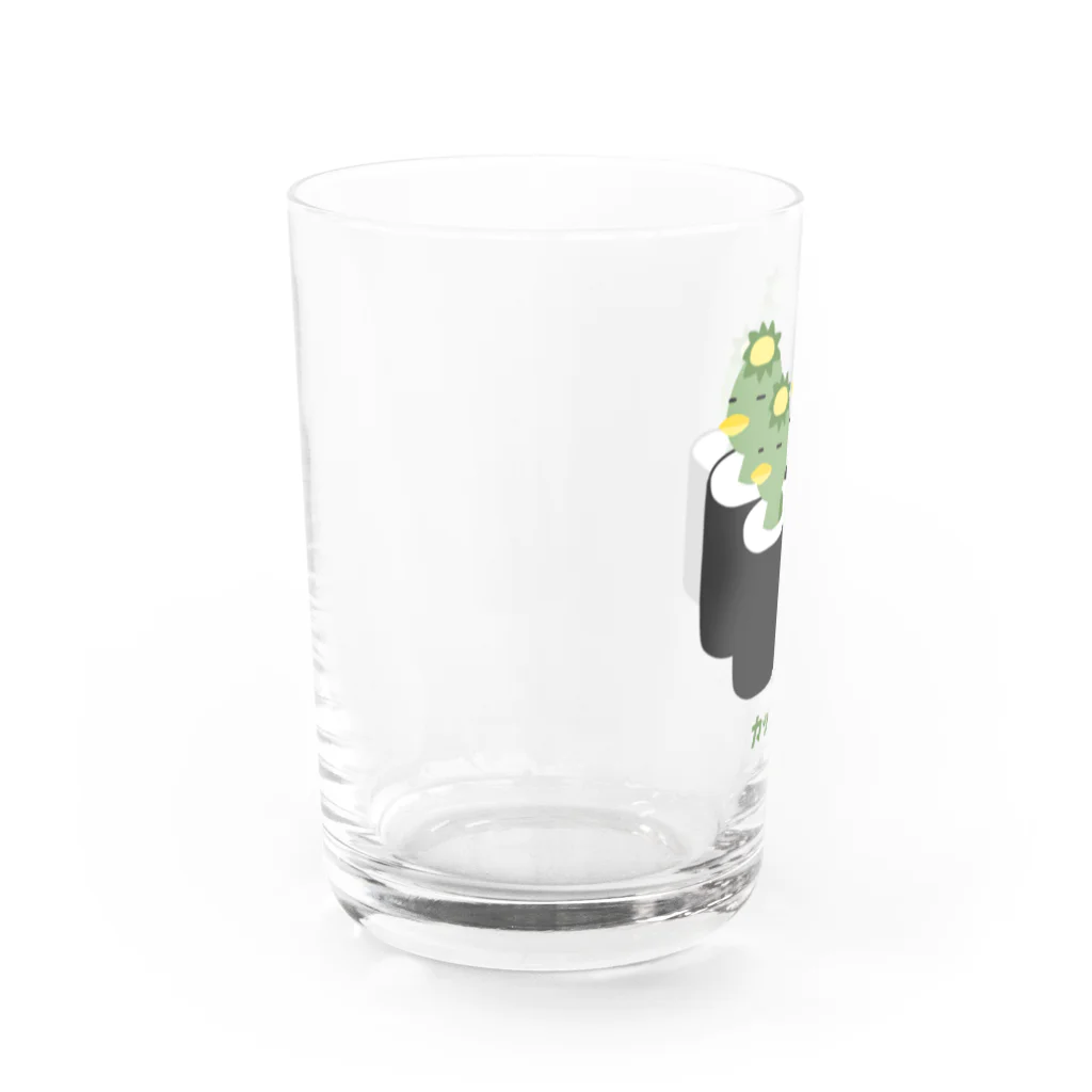 麦畑のカッパ巻き Water Glass :left