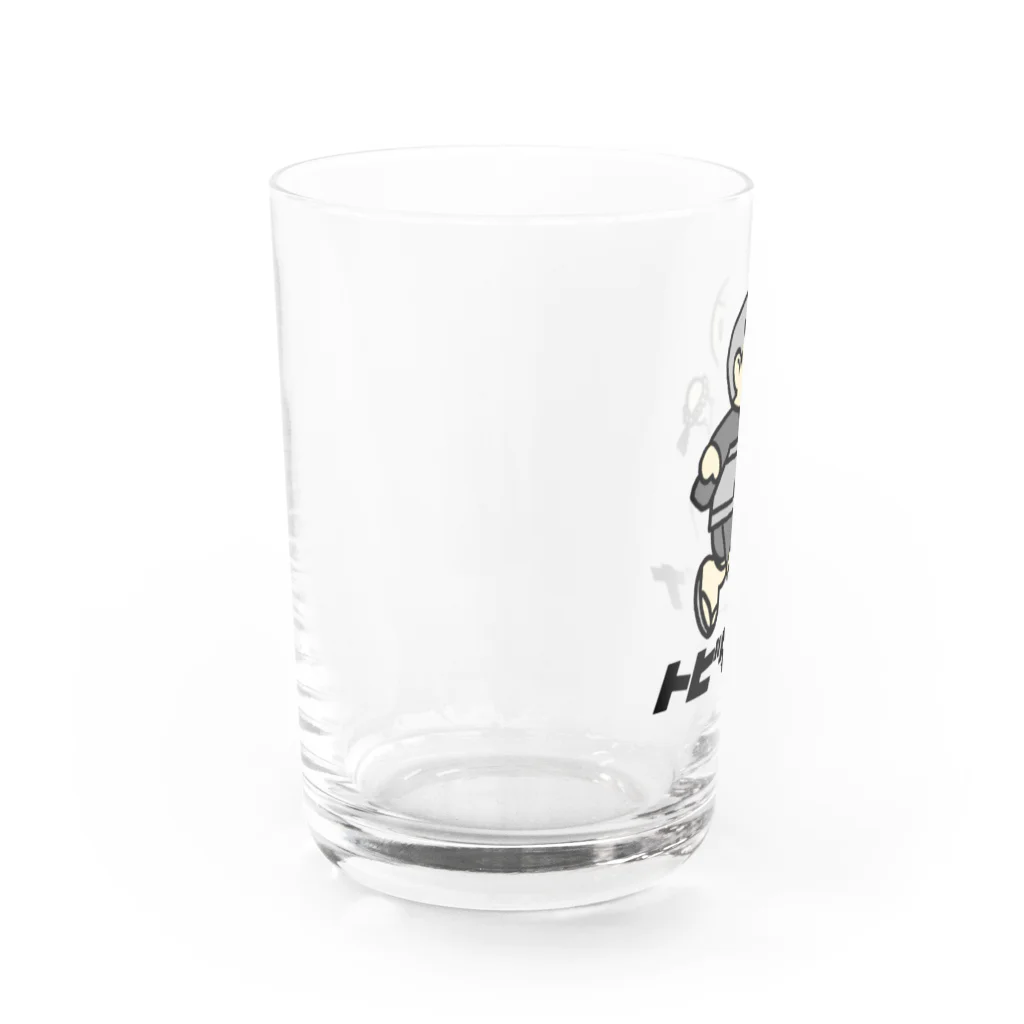(^ω^)∩　　よ⊃のトビダスナ　№ 001 Water Glass :left