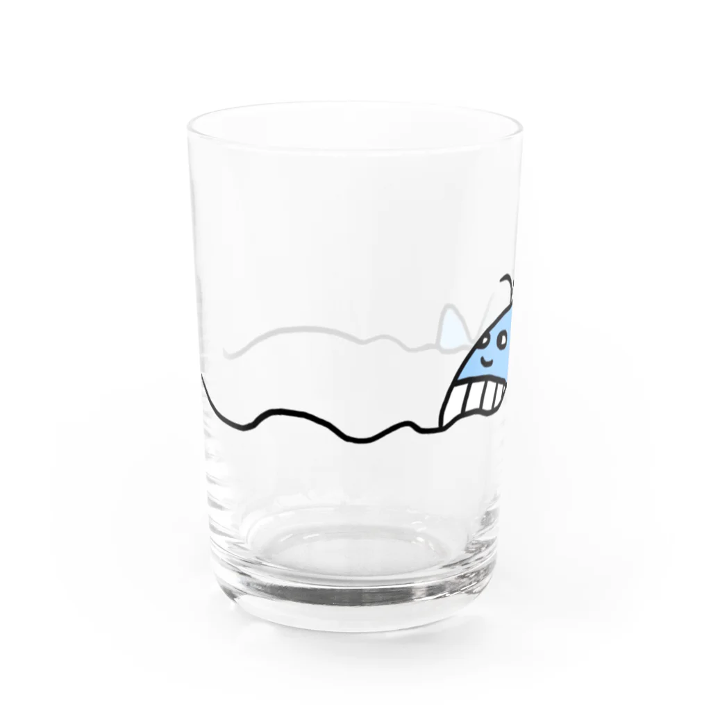 鯨木の波乗りジャック Water Glass :left