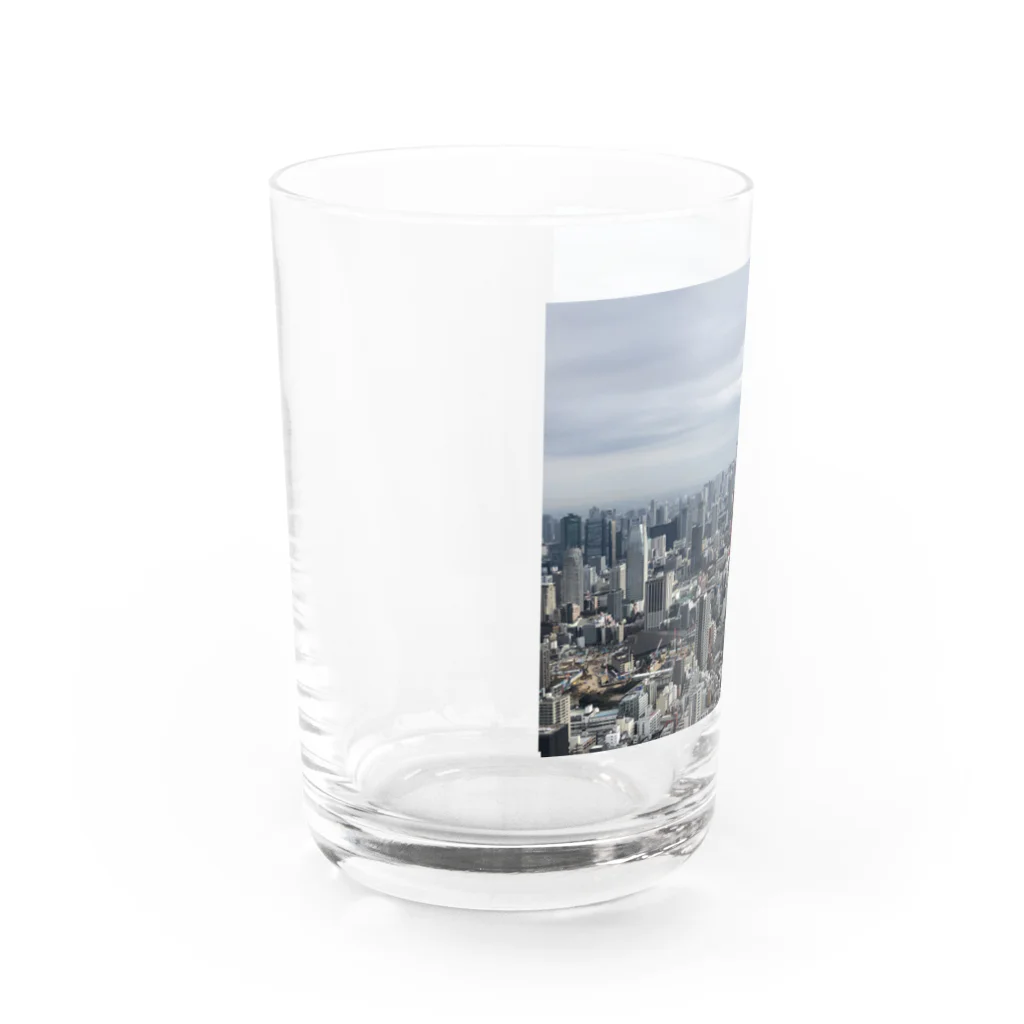 FumiProgrammerの高台から眺める東京タワー Water Glass :left