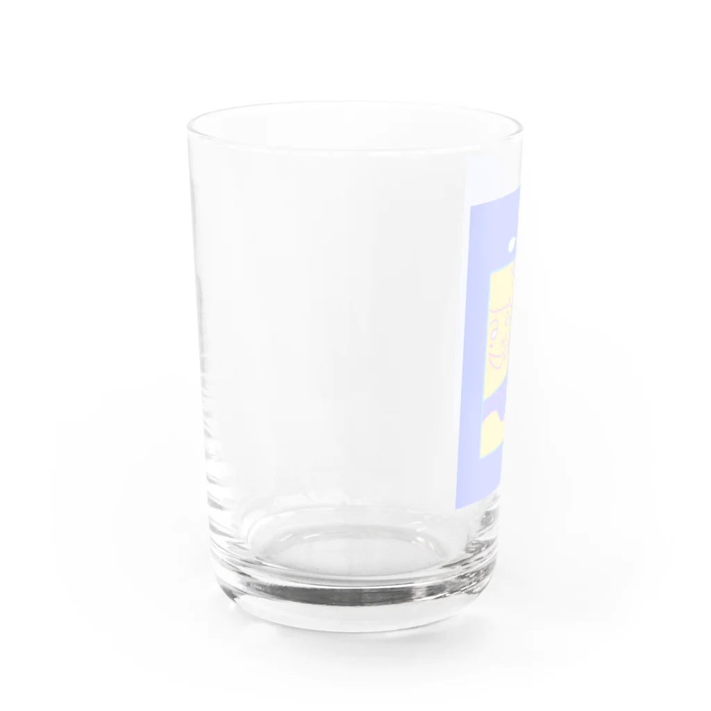 QB🦖のユメ_m Water Glass :left