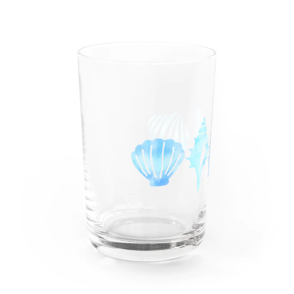 umitsuki33の夏の貝殻 Water Glass :left