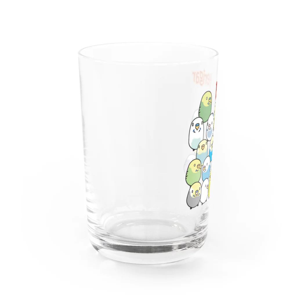 riruka03orzの密セキセイインコ02 Water Glass :left