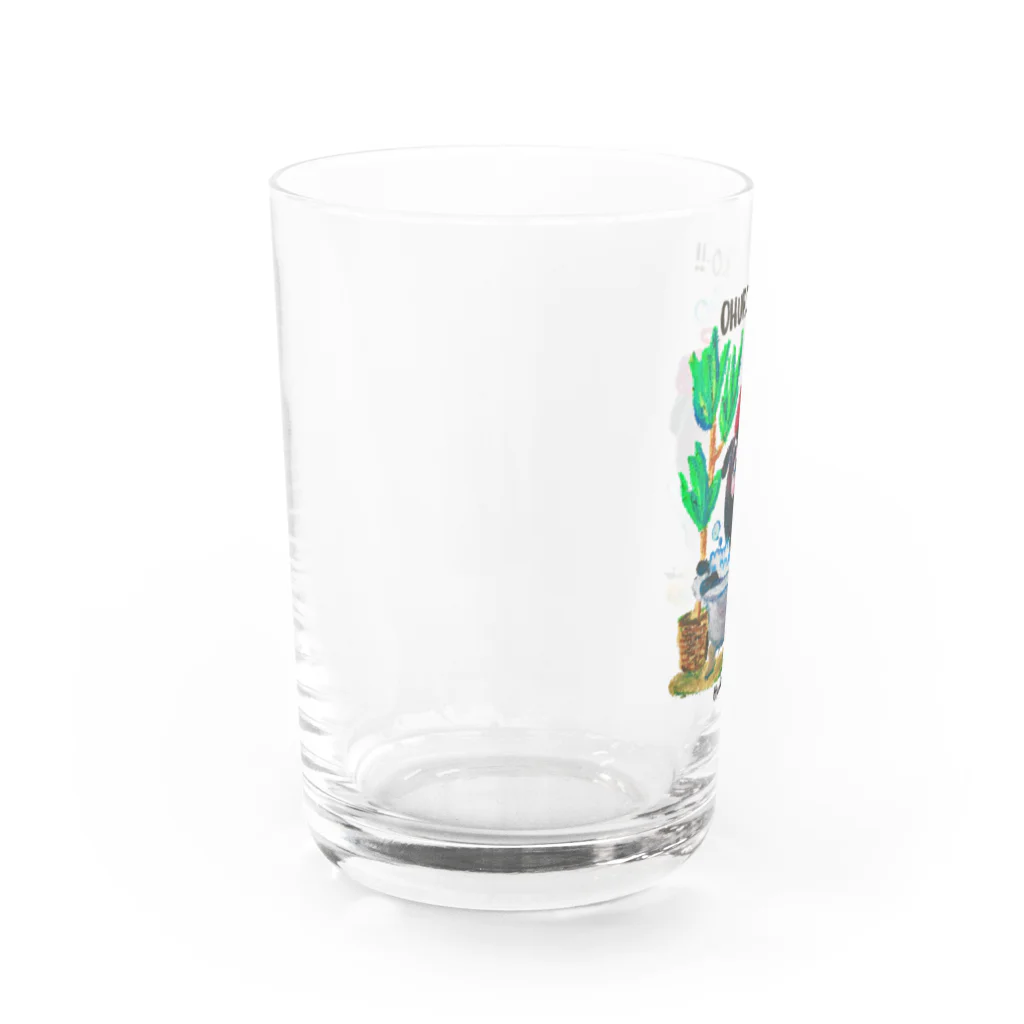 MIECHAN8787'S GALLERYのふんどし君❣️～お風呂さいこー!!～ Water Glass :left