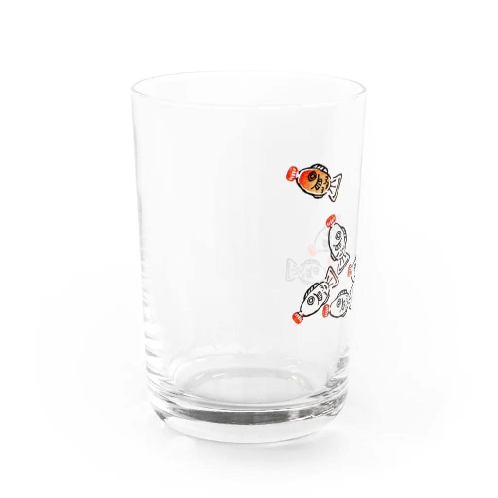 素朴堂のお弁当のサカナ Water Glass :left